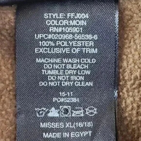 Break Up Infinity Mossy oak Camo Zip up Pullover Women's Sweatshirt XL - Picture 7 of 8